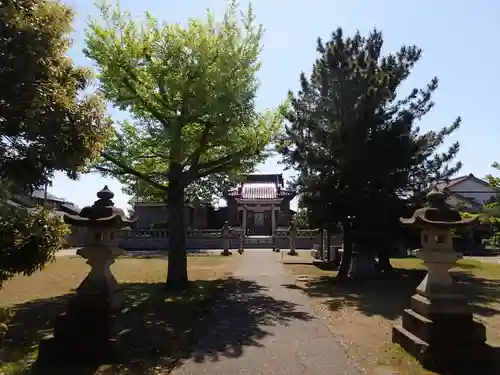 熊田神社の周辺