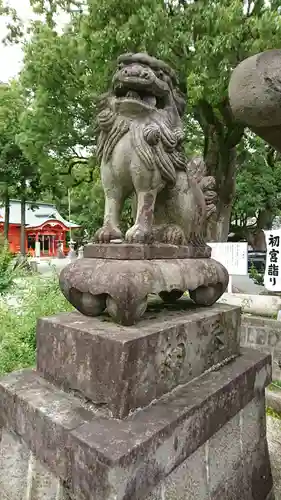 三笠神社の狛犬