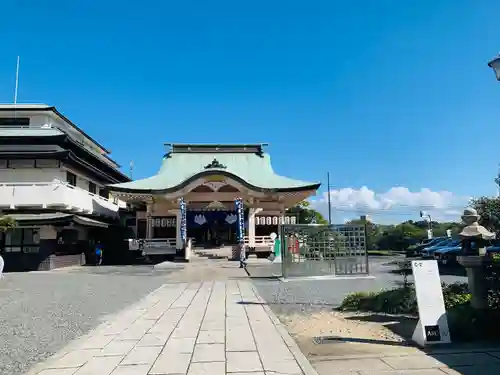 岡山神社の本殿・本堂