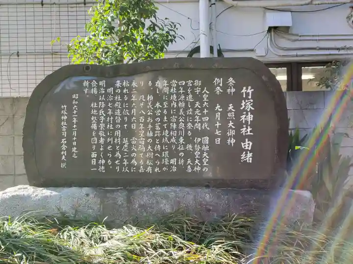 竹塚神社の歴史