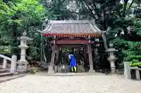 五社大明神社の手水舎