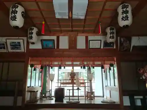 川俣神社の本殿・本堂