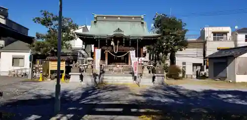 三輪里稲荷神社の本殿・本堂