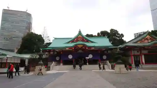 日枝神社の本殿・本堂