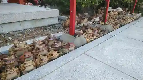 淡嶋神社の狛犬