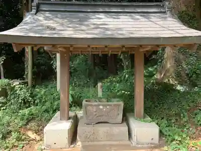 村檜神社の手水舎