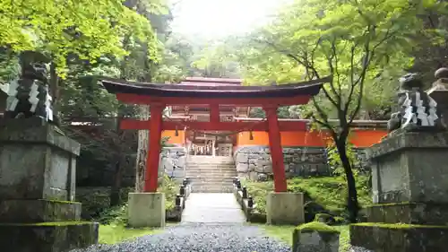 丹内山神社の鳥居