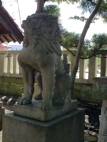 菟橋神社の狛犬