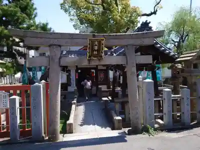 浅澤社（住吉大社境外末社）の鳥居