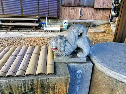神明社（道場山神明社）の手水舎