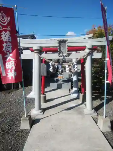 大鏑神社の鳥居