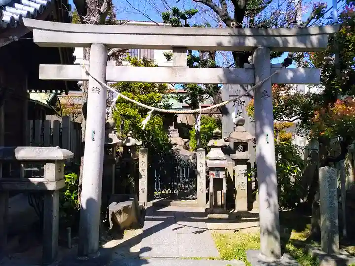 神明社(南押切神明社)の鳥居