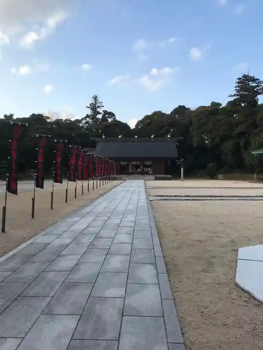 松江護國神社の本殿・本堂