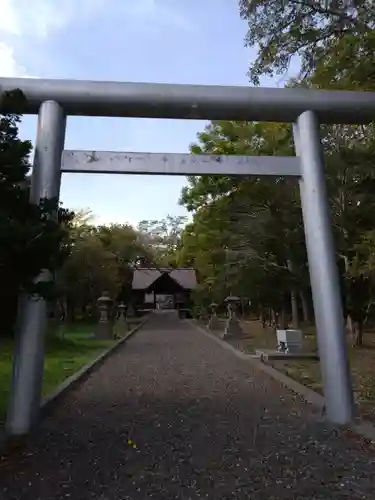 中小屋神社の鳥居