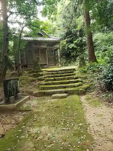 上堂神社の本殿