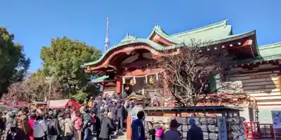 亀戸天神社の本殿・本堂