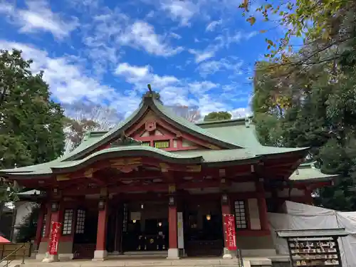 世田谷八幡宮の本殿・本堂