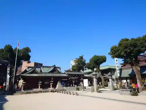櫛田神社の庭園