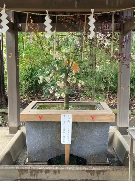 赤坂氷川神社の手水舎