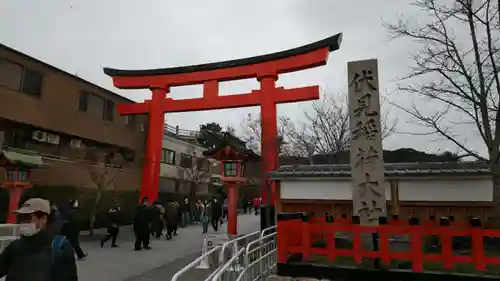 伏見稲荷大社の鳥居