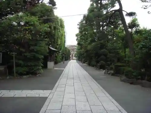 六郷神社の景色