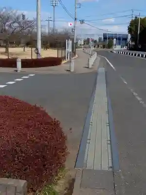 国渭地祇神社の周辺