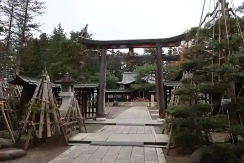 上杉神社の鳥居