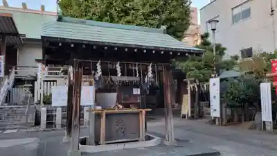 深川神明宮の手水舎