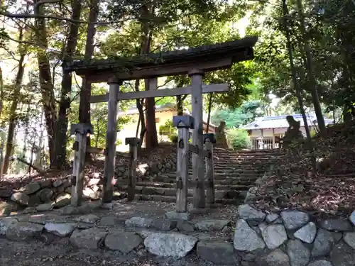 宮前霹靂神社の鳥居