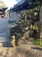 菊田神社の狛犬