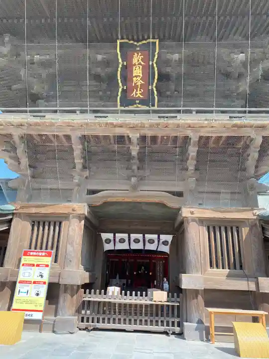 筥崎宮の本殿・本堂