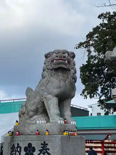 上野天満宮の狛犬