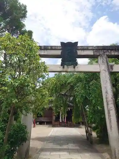 三輪恵比寿神社の鳥居