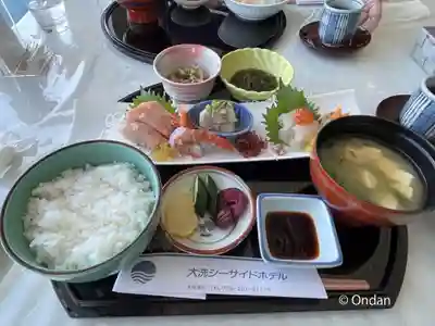 大洗磯前神社の食事