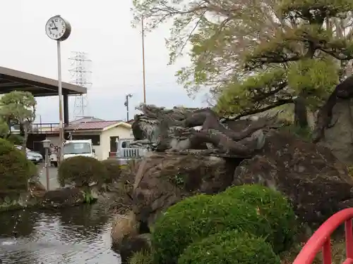 定林寺の庭園