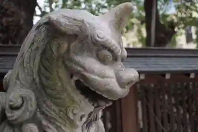 櫛田神社の狛犬