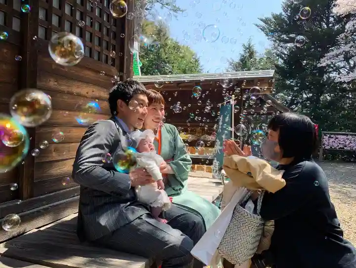 滑川神社 - 仕事と子どもの守り神(福島県)