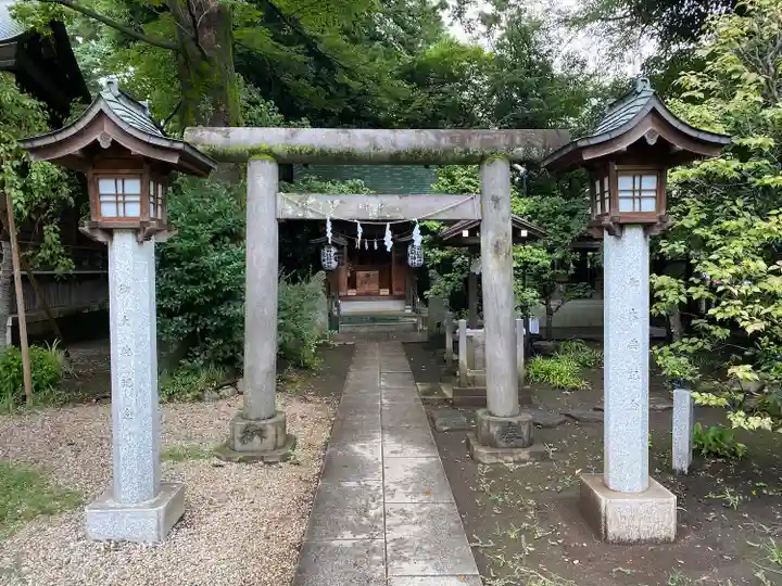 布多天神社の鳥居