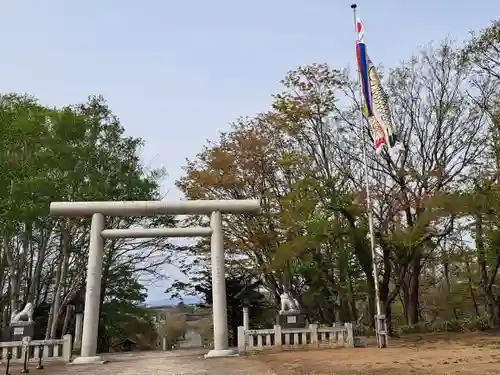 岩内神社の鳥居