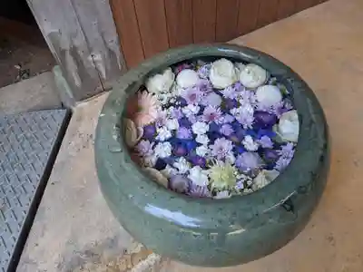 山﨑八幡宮の手水舎