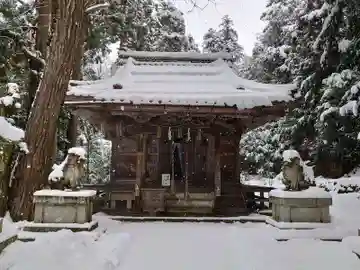 栗溪神社の本殿・本堂