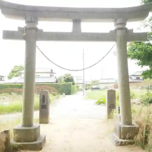 熊野神社の鳥居