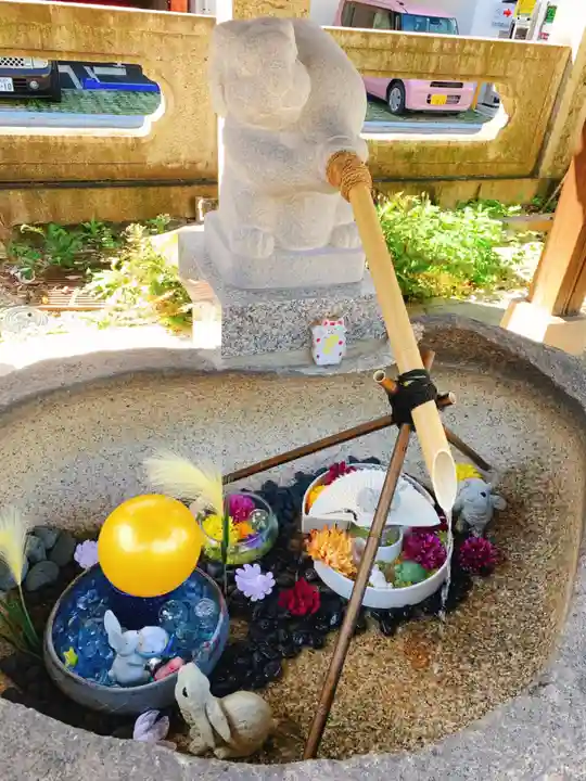 三輪神社の手水舎