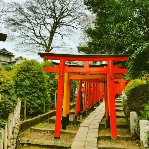 根津神社の鳥居