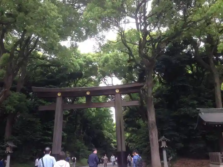 明治神宮の鳥居