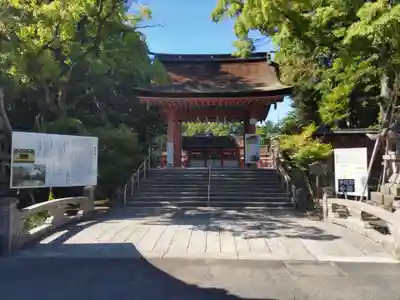 津島神社の山門・神門
