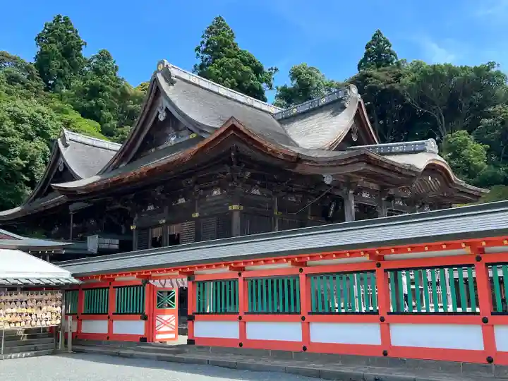 高良大社の本殿・本堂