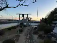 神谷稲荷明神社の鳥居
