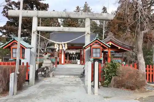 大鏑矢神社の鳥居