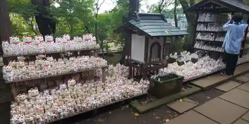 豪徳寺の狛犬